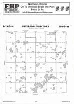 Peterson Township Directory Map, Stutsman County 2007